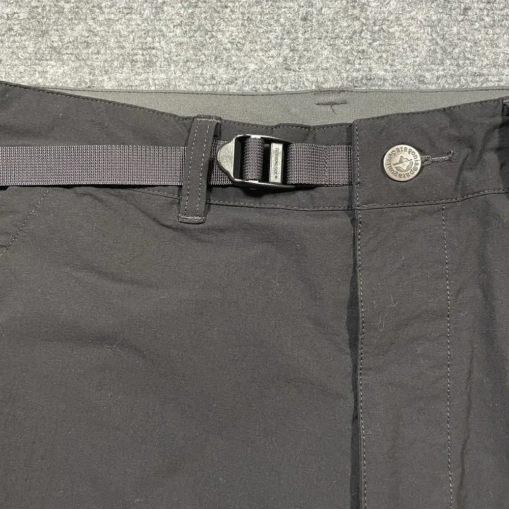 Patagonia Quandary Zip off Convertible Pants Men's 36 Black Hiking Gorpcore